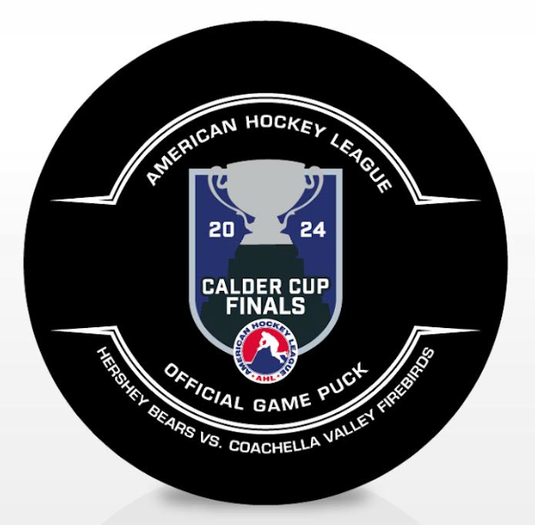 2024 Calder Cup Finals - Coachella Valley vs. Hershey Bears - Official Game Puck