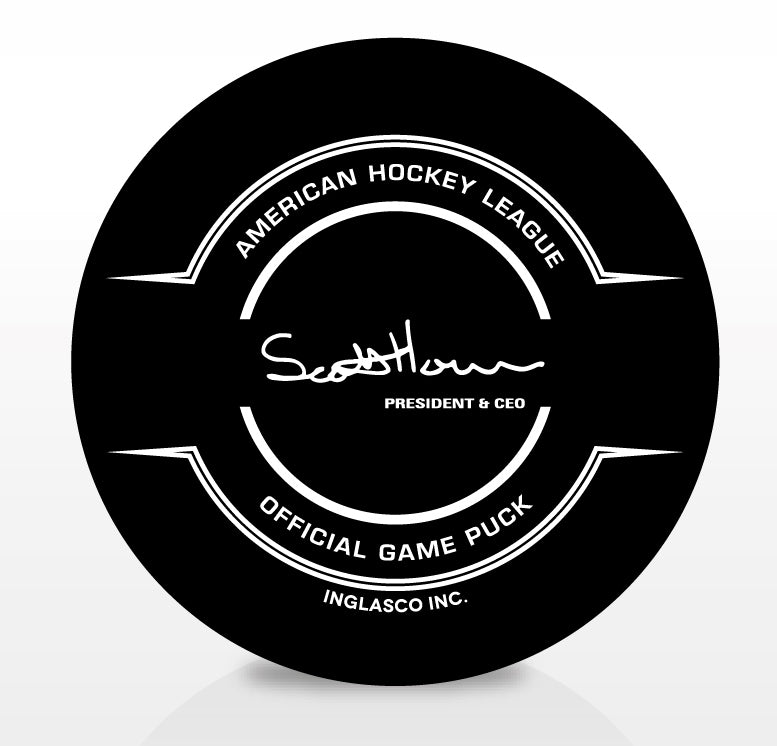 2025 Calder Cup Finals - Charlotte Checkers vs. Abbotsford Canucks - Official Game Puck