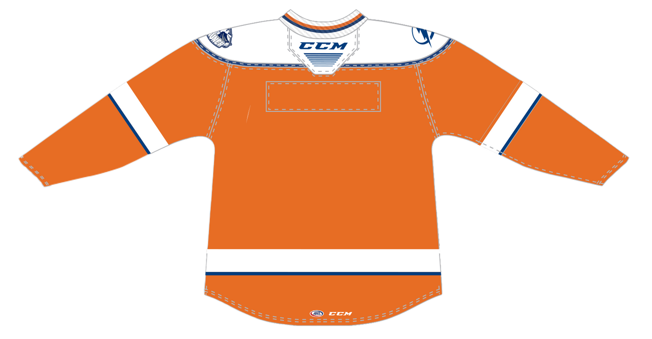 CCM Quicklite Syracuse Crunch Premier Orange Third Jersey