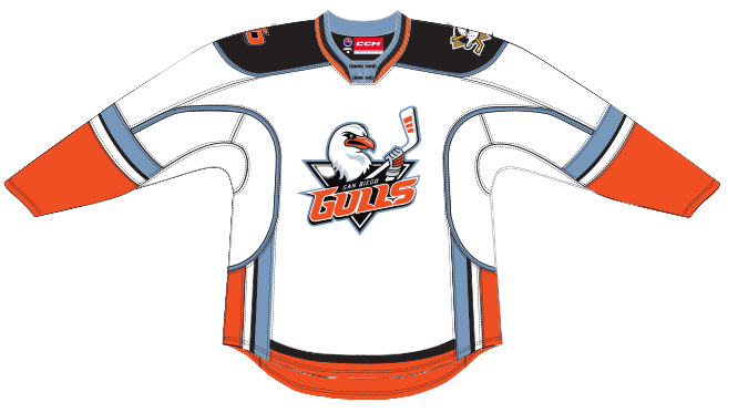 CCM Quicklite San Diego Gulls Premier White Jersey (24-25 Season)