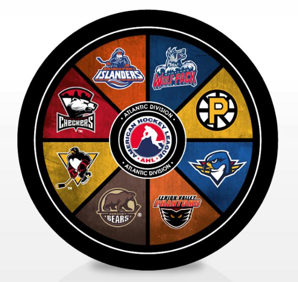 2024-25 AHL Atlantic Division Souvenir Puck