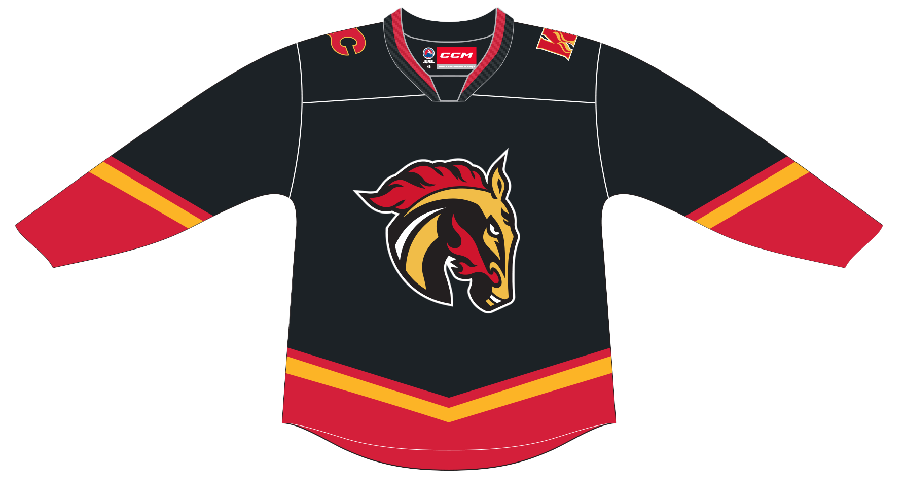 Calgary alternate jersey outlet
