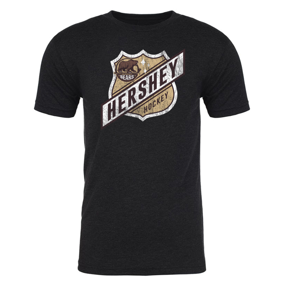 108 Stitches Hershey Bears Adult Highway Short Sleeve T-Shirt