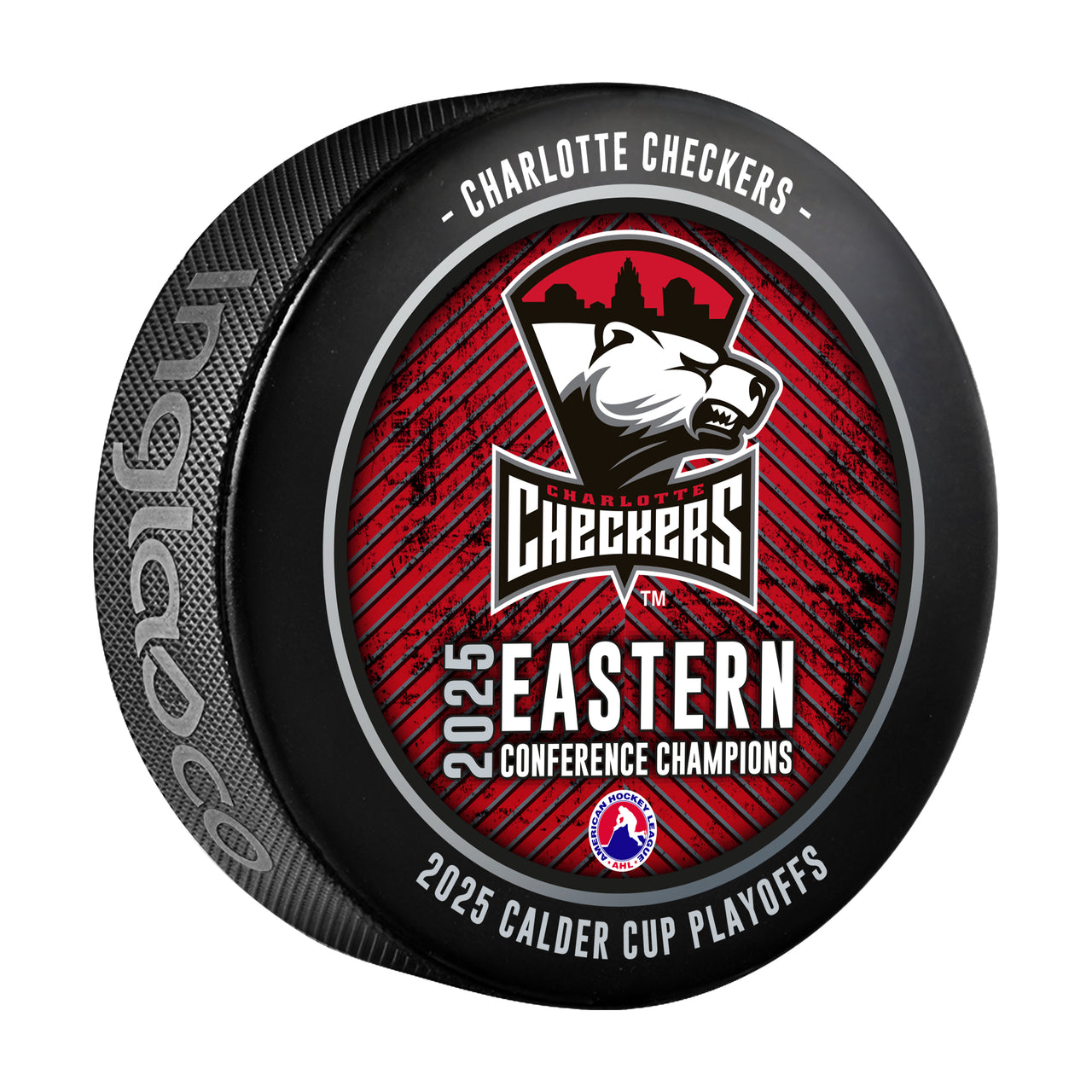 Charlotte Checkers 2025 Eastern Conference Champions Souvenir Puck