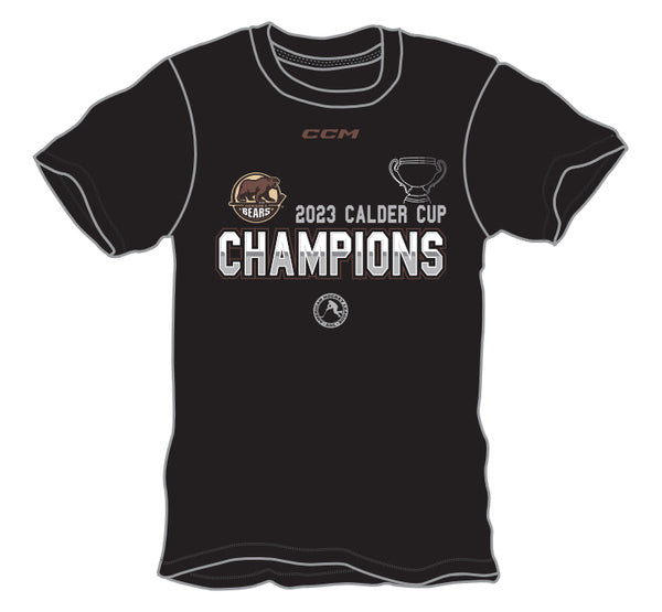 Hershey Bears 2023 Calder Cup Champions Adult Short Sleeve Roster T-Shirt