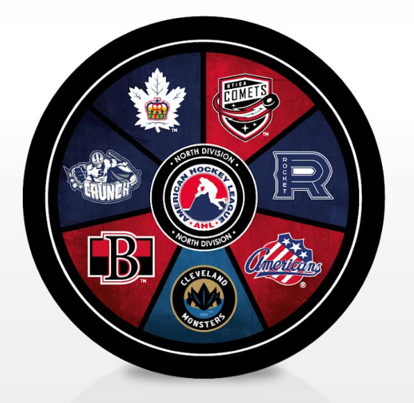 2024-25 AHL North Division Souvenir Puck