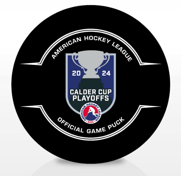 2024 Calder Cup Playoffs Official Game Puck