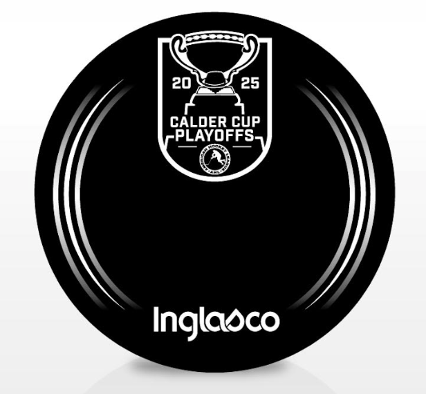 2025 Calder Cup Playoffs Official Souvenir Puck