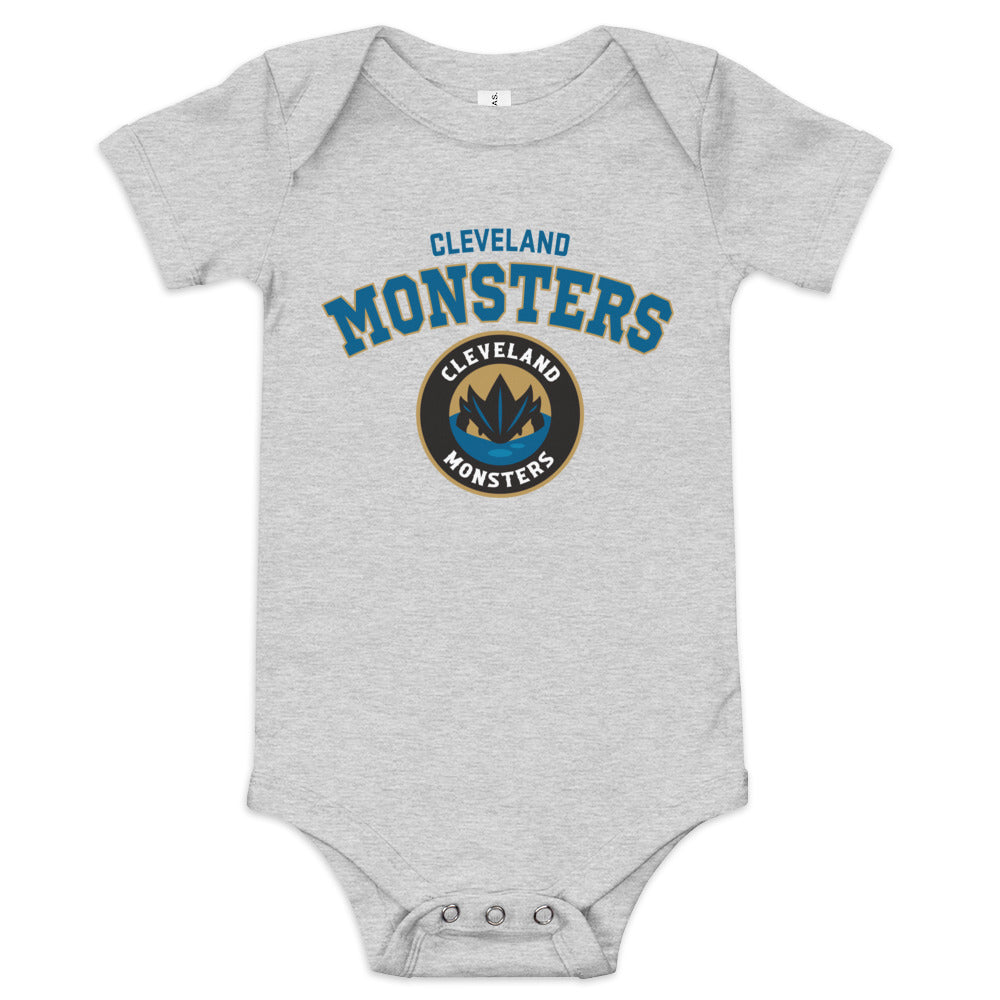 Cleveland Monsters Arch Baby Onesie