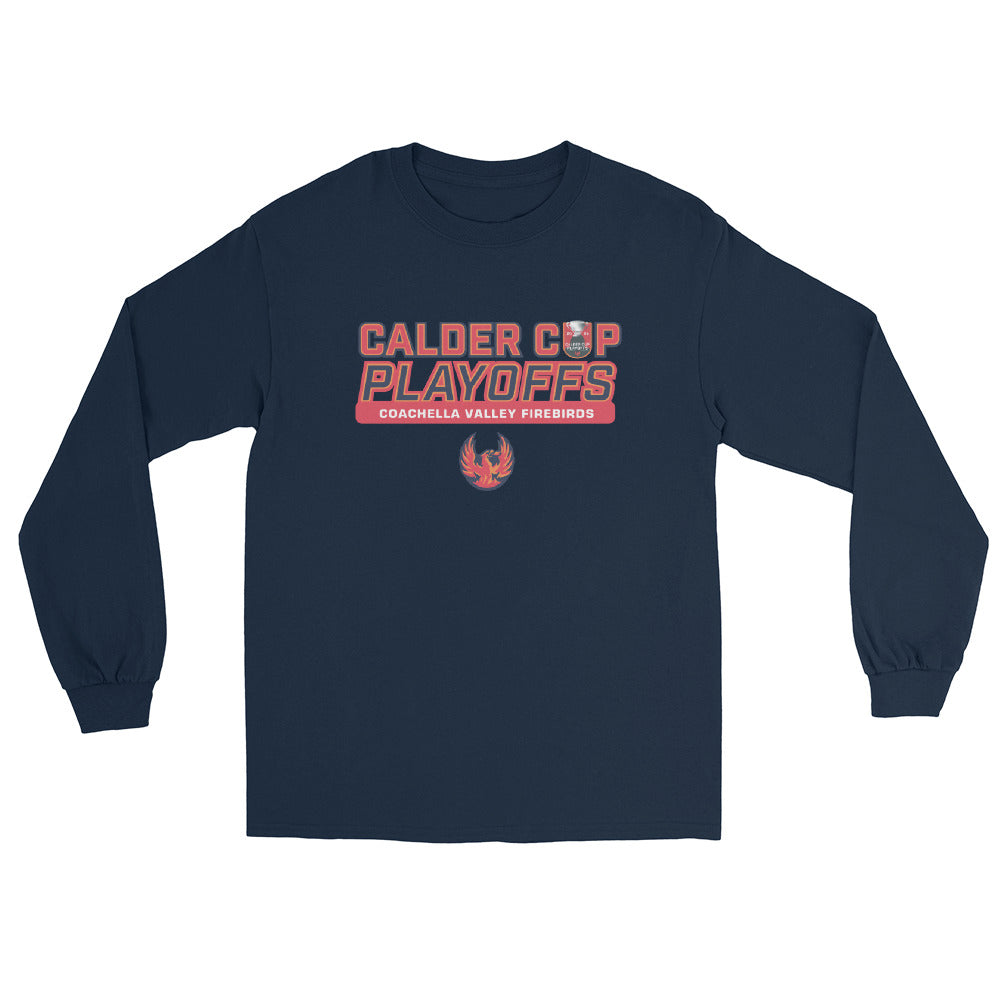 Coachella Valley Firebirds 2024 Calder Cup Playoffs Adult Long Sleeve Tee