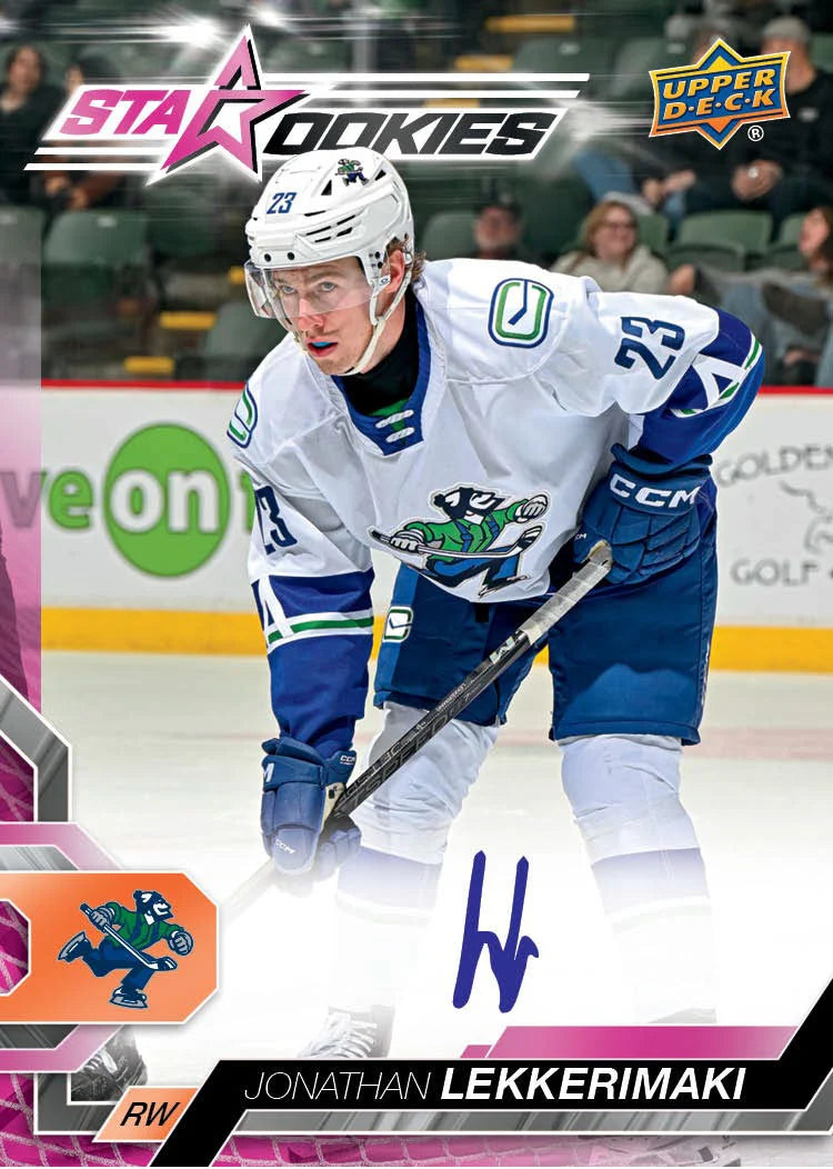 2024-25 Upper Deck AHL Hockey Trading Cards Hobby Box