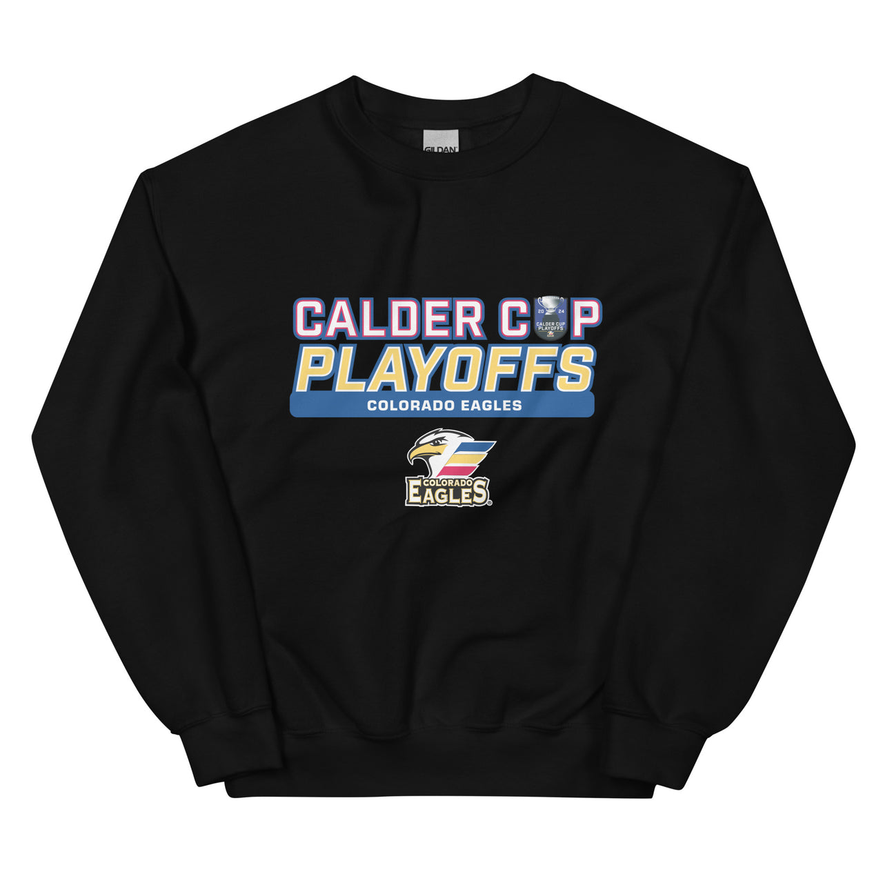Colorado Eagles 2024 Calder Cup Playoffs Adult Crewneck Sweatshirt