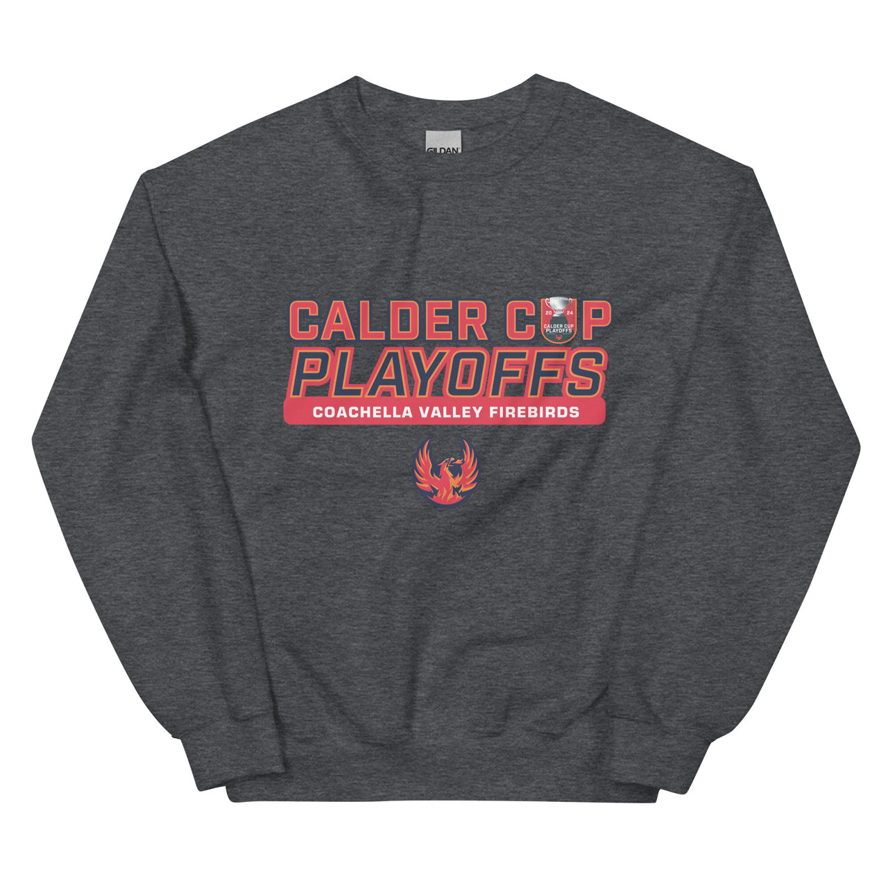 Coachella Valley Firebirds 2024 Calder Cup Playoffs Adult Crewneck Sweatshirt