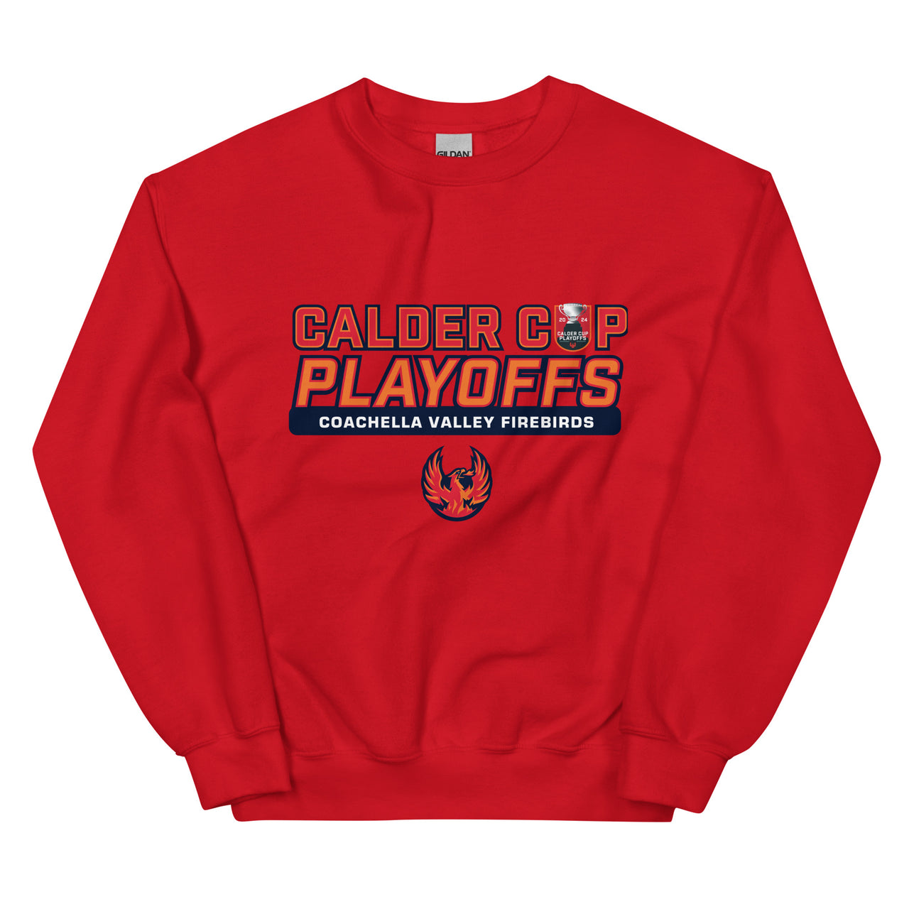 Coachella Valley Firebirds 2024 Calder Cup Playoffs Adult Crewneck Sweatshirt