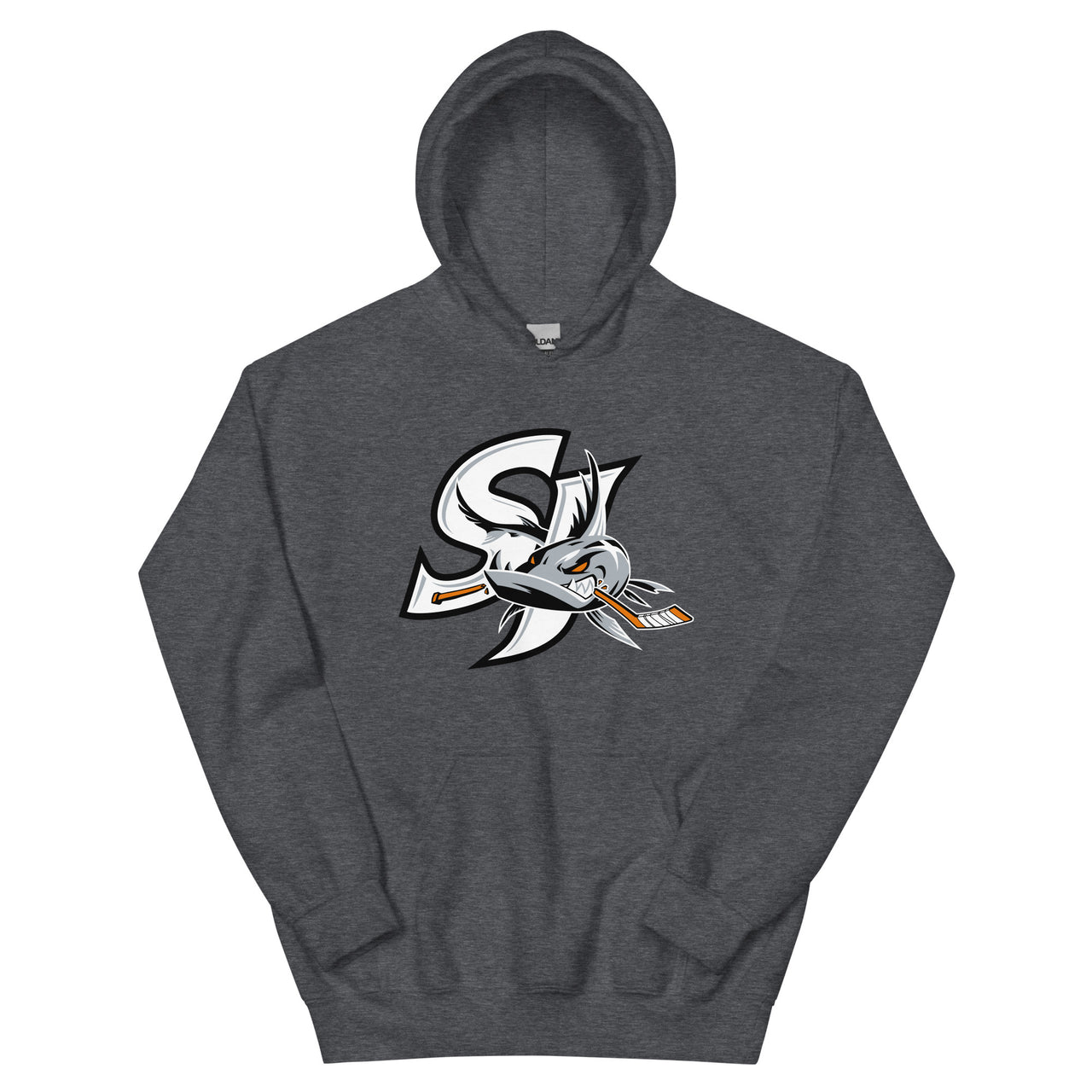 San Jose Barracuda Primary Logo Adult Pullover Hoodie