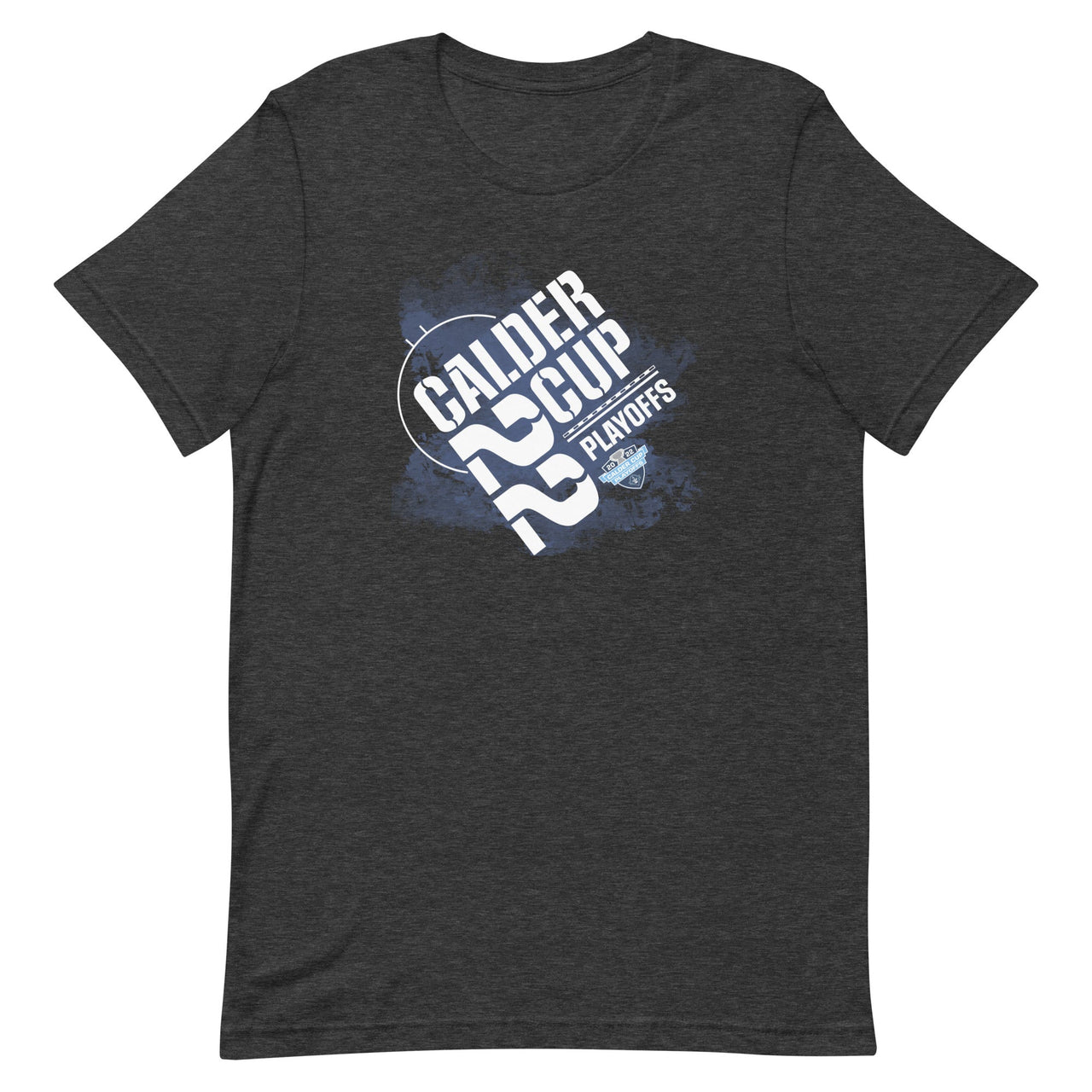 Milwaukee Admirals 2022 Calder Cup Playoffs Faceoff Adult Premium Shirt Sleeve T-Shirt (Sidewalk Sale, Dark heather, 2XL)