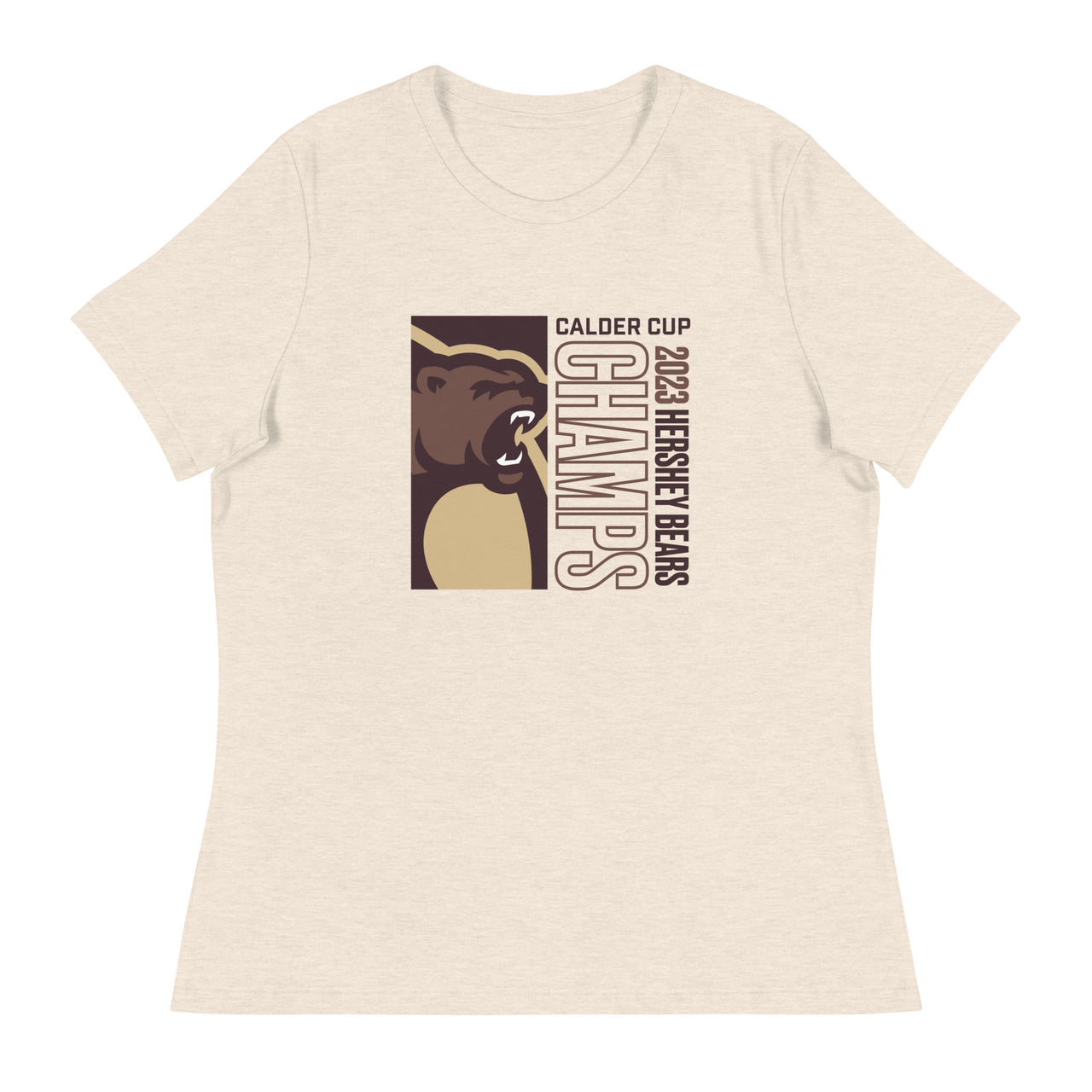 Hershey Bears 2023 Calder Cup Champions Women's Icon Relaxed T-Shirt