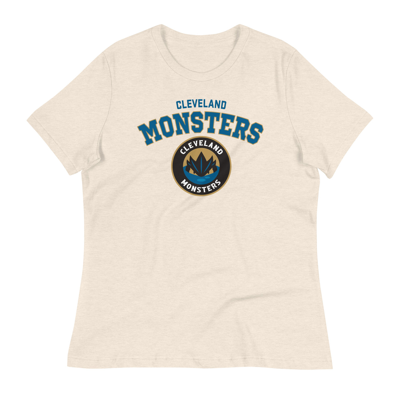 Cleveland Monsters Arch Ladies' Short Sleeve T-Shirt