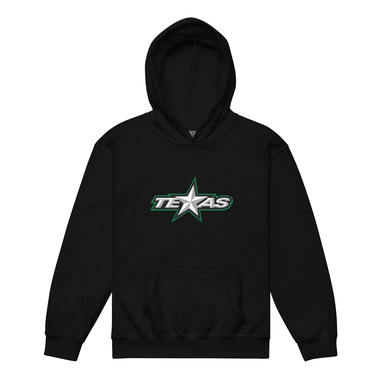 Texas Stars Primary Logo Youth Pullover Hoodie
