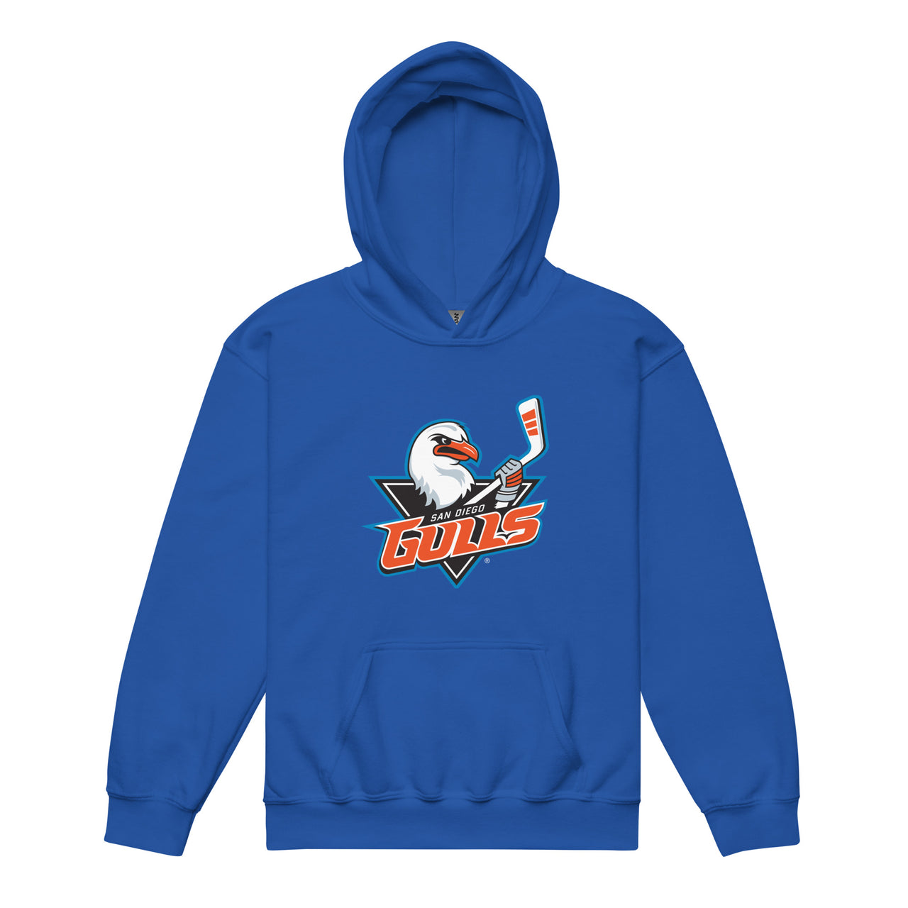 San Diego Gulls Youth Primary Logo Pullover Hoodie
