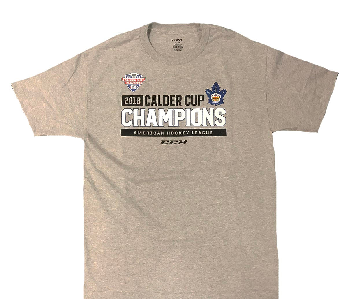 Toronto Marlies CCM 2018 Calder Cup Champions Locker Room T-Shirt