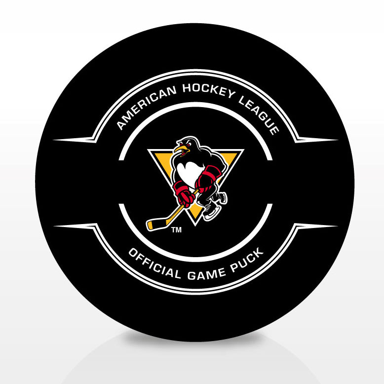 Wilkes-Barre/Scranton Penguins Official Center Ice Game Puck