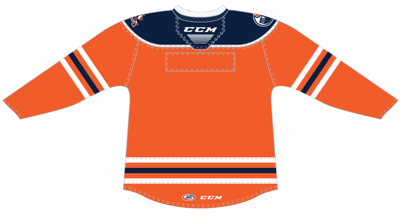 CCM Quicklite Bakersfield Condors Customized Premier Third Orange Jersey