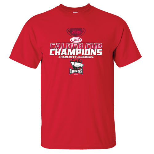 Charlotte Checkers 2019 Calder Cup Champions Roster T-Shirt