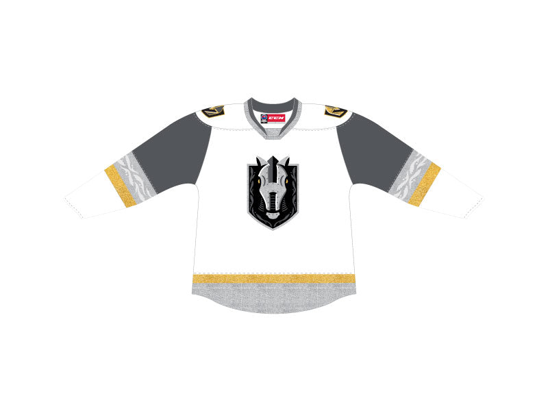CCM Quicklite Henderson Silver Knights Premier White Jersey