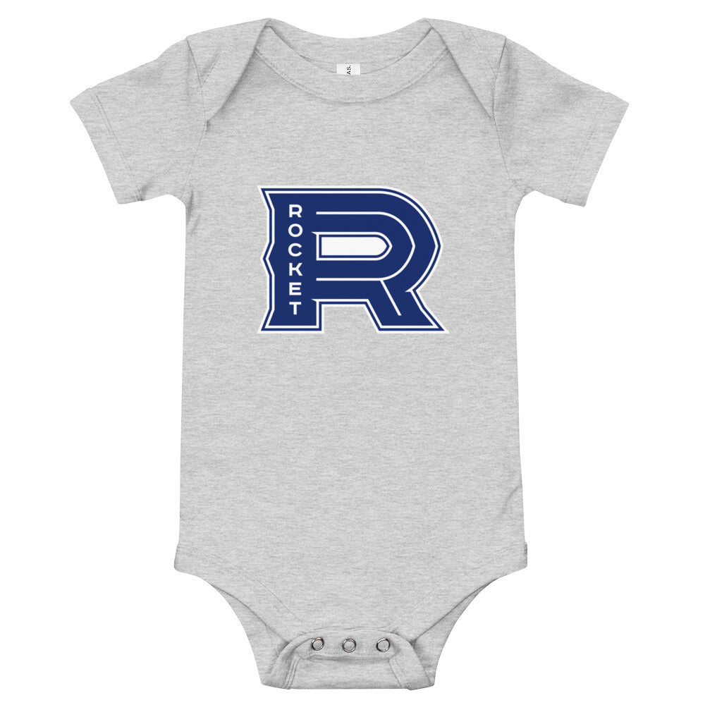 Laval Rocket Primary Logo Baby Onesie