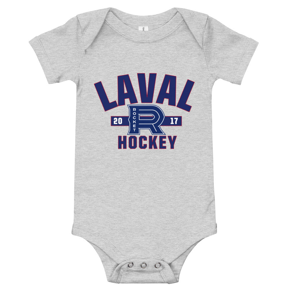 Laval Rocket Established Logo Baby Onesie