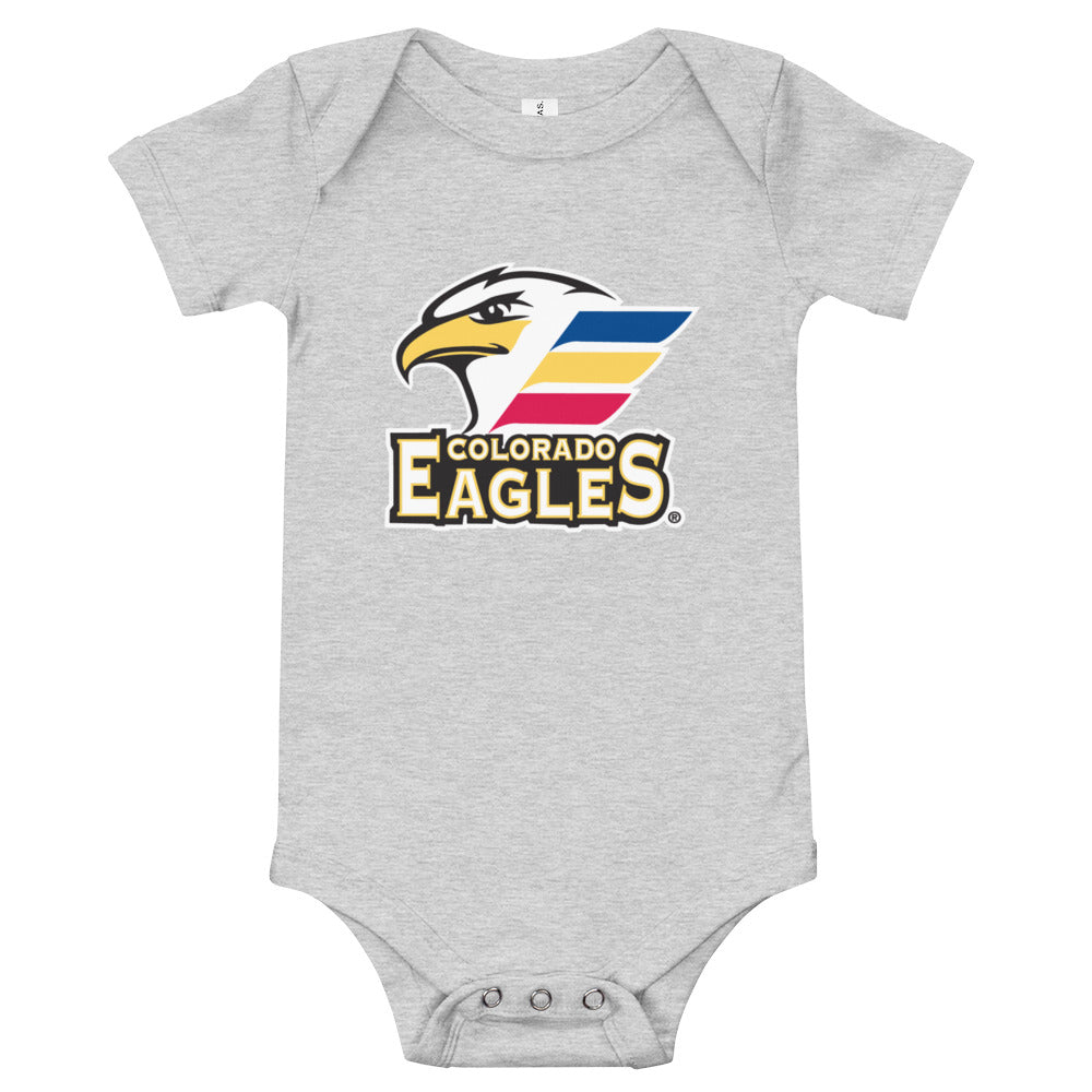 Colorado Eagles Primary Logo Baby Onesie