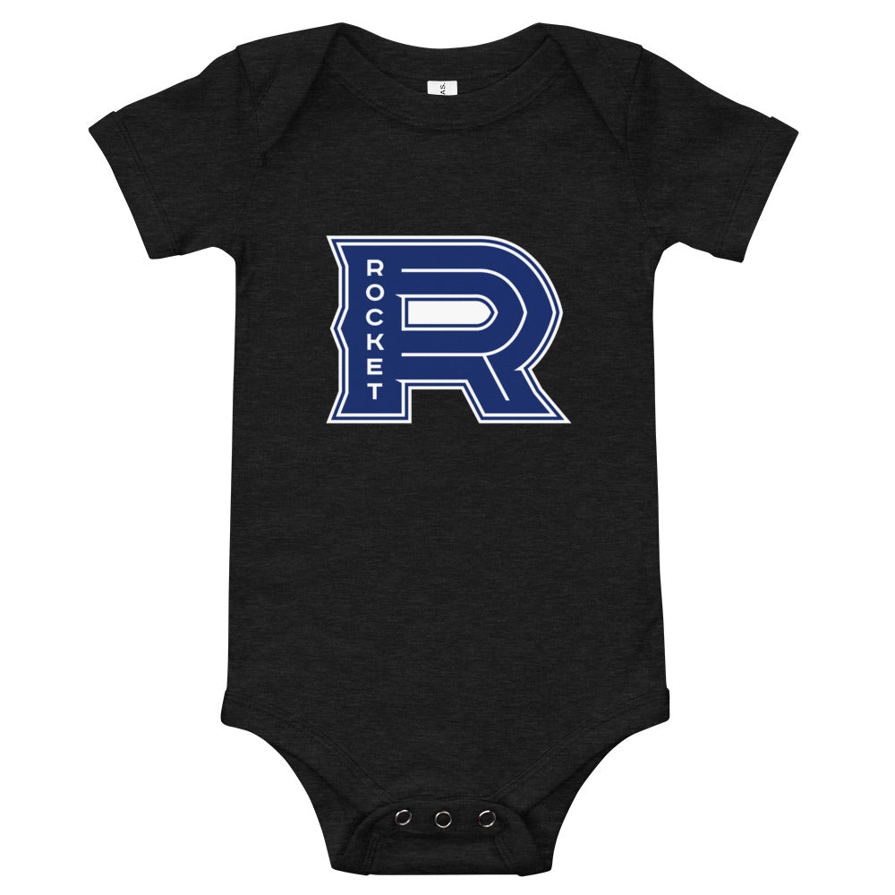Laval Rocket Primary Logo Baby Onesie