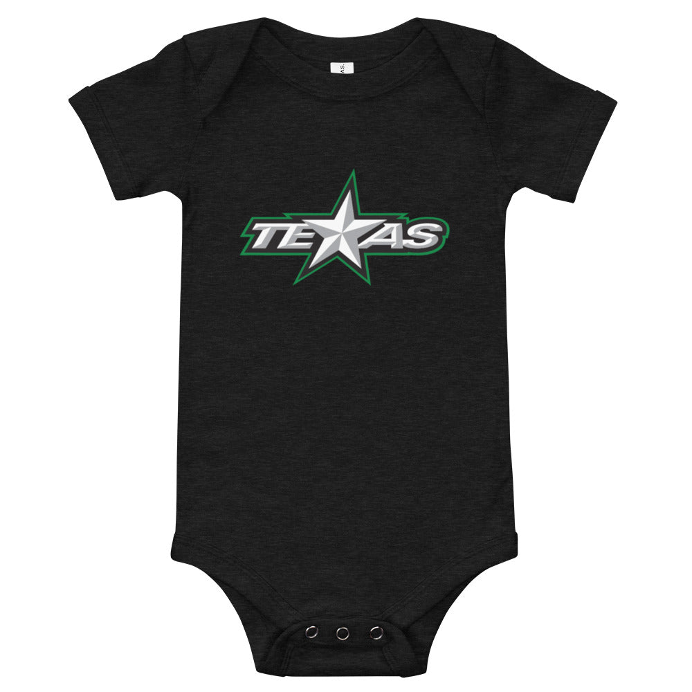 Texas Stars Primary Logo Baby Onesie