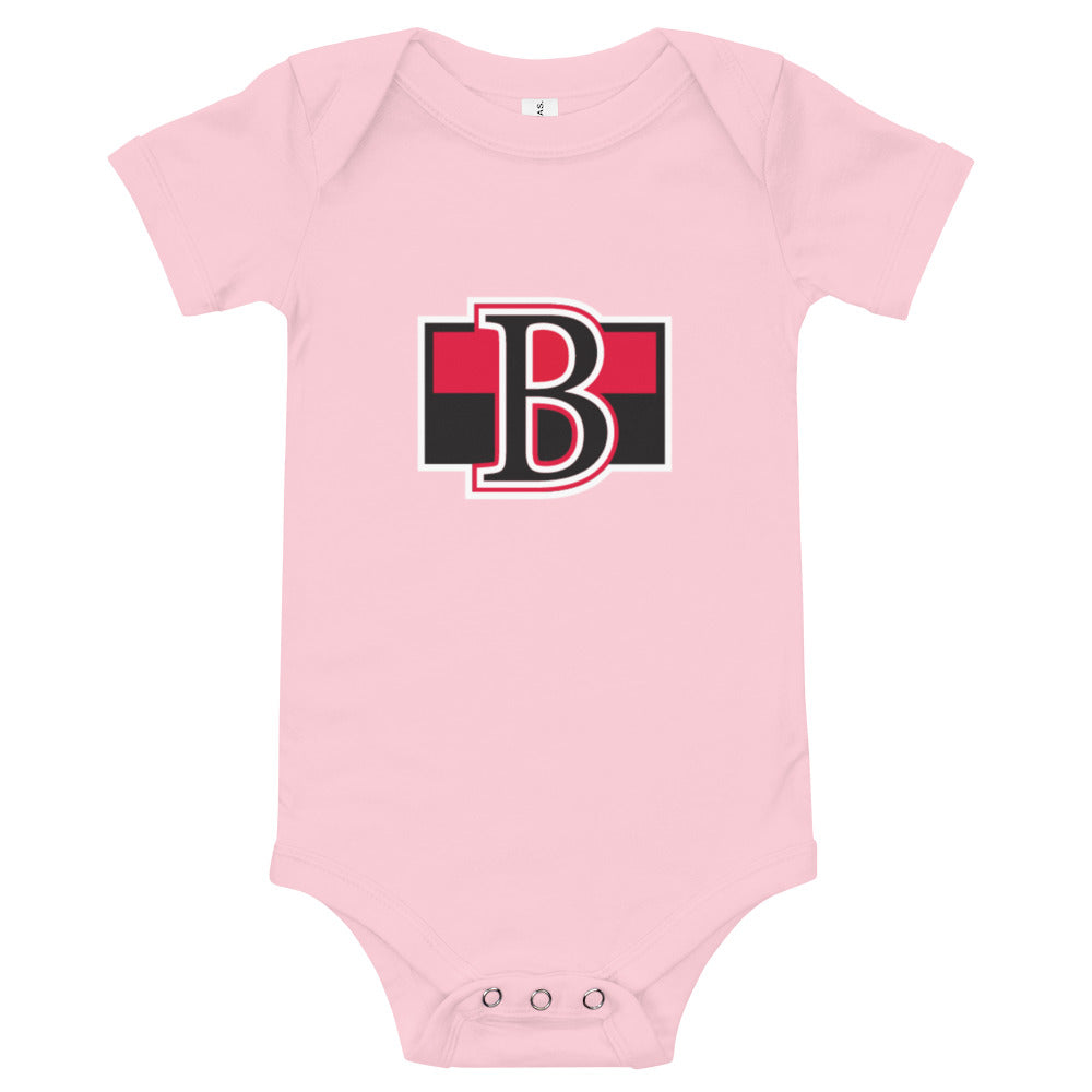 Belleville Senators Primary Logo Baby Onesie