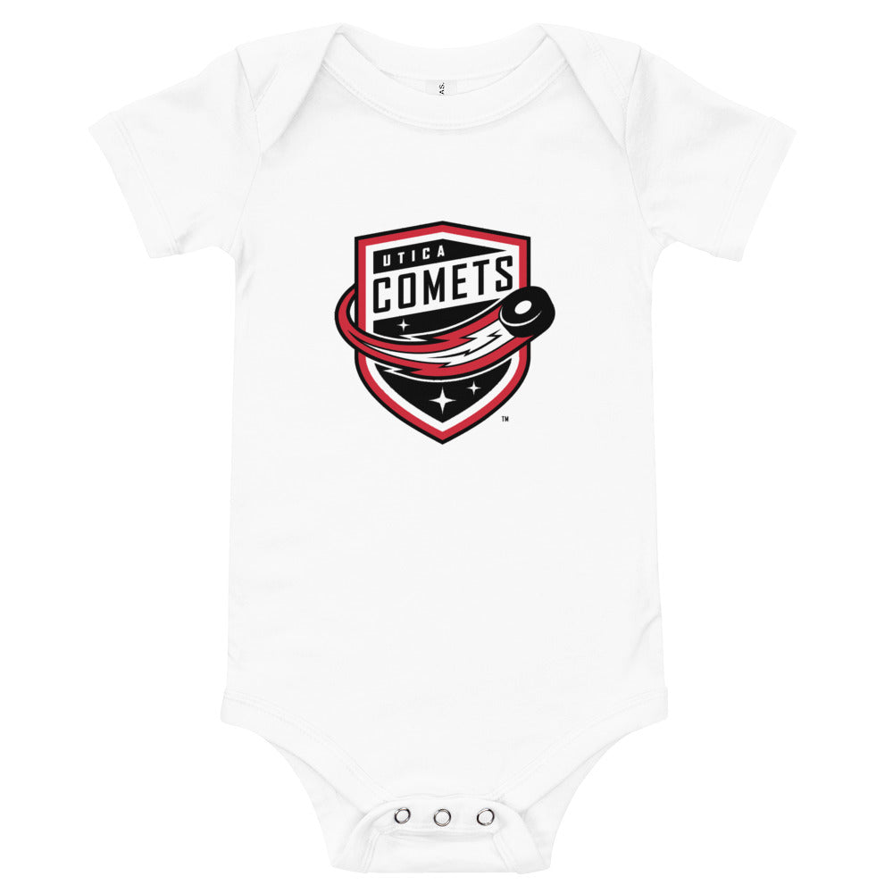 Utica Comets Baby Onesie