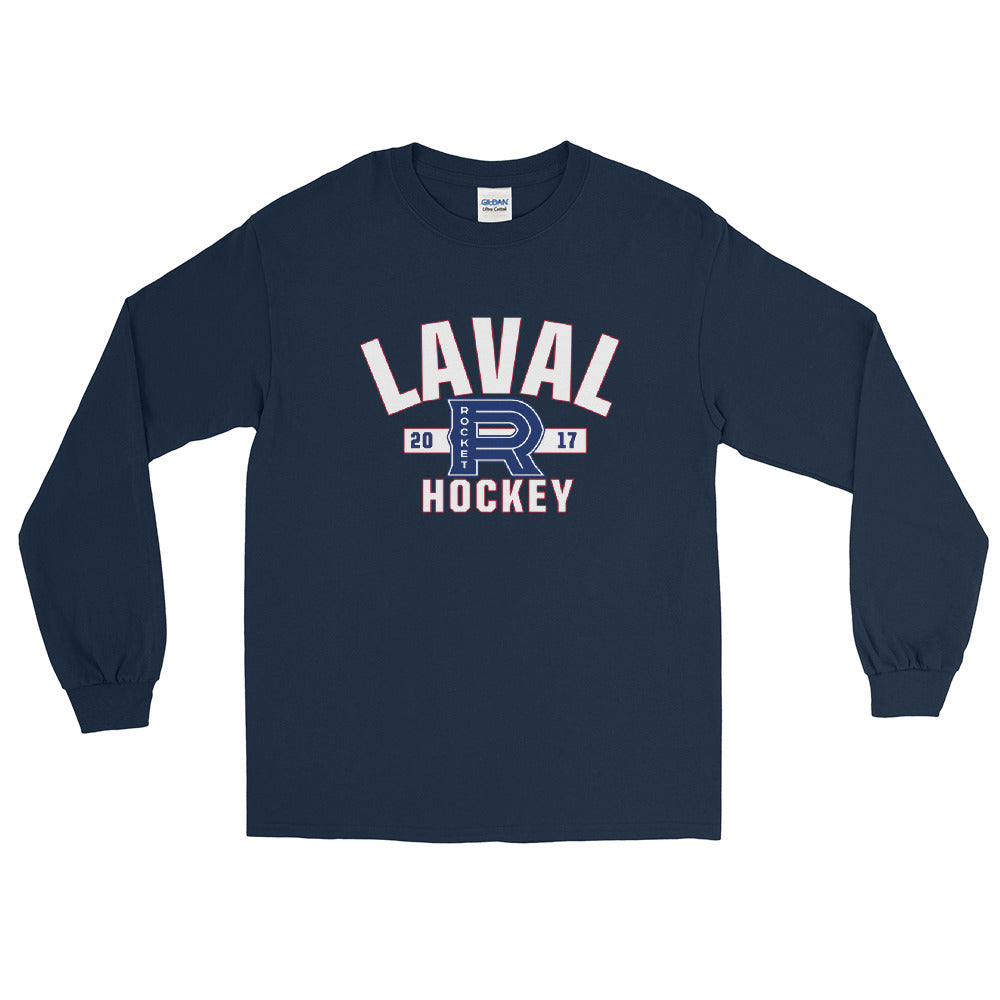 Laval Rocket Adult Established Logo Men’s Long Sleeve Shirt