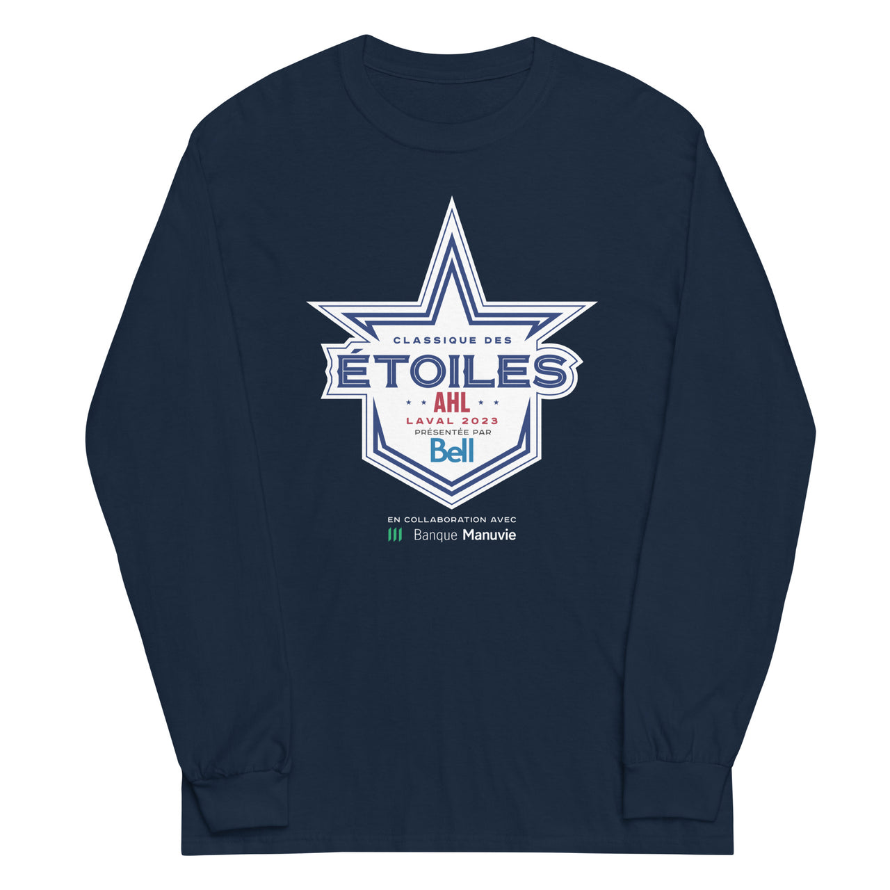 2023 AHL All-Star Classic Adult Long Sleeve Shirt French Logo