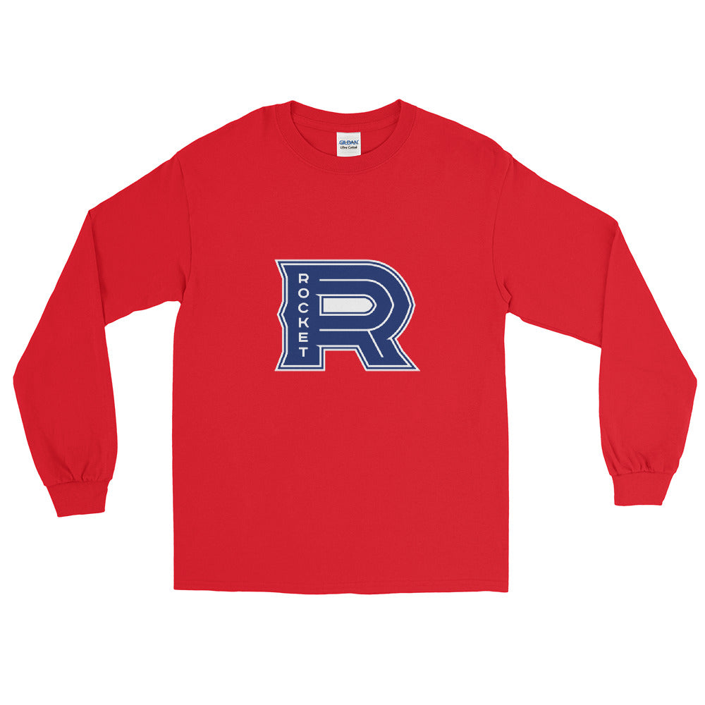 Laval Rocket Adult Primary Logo Long Sleeve T-Shirt