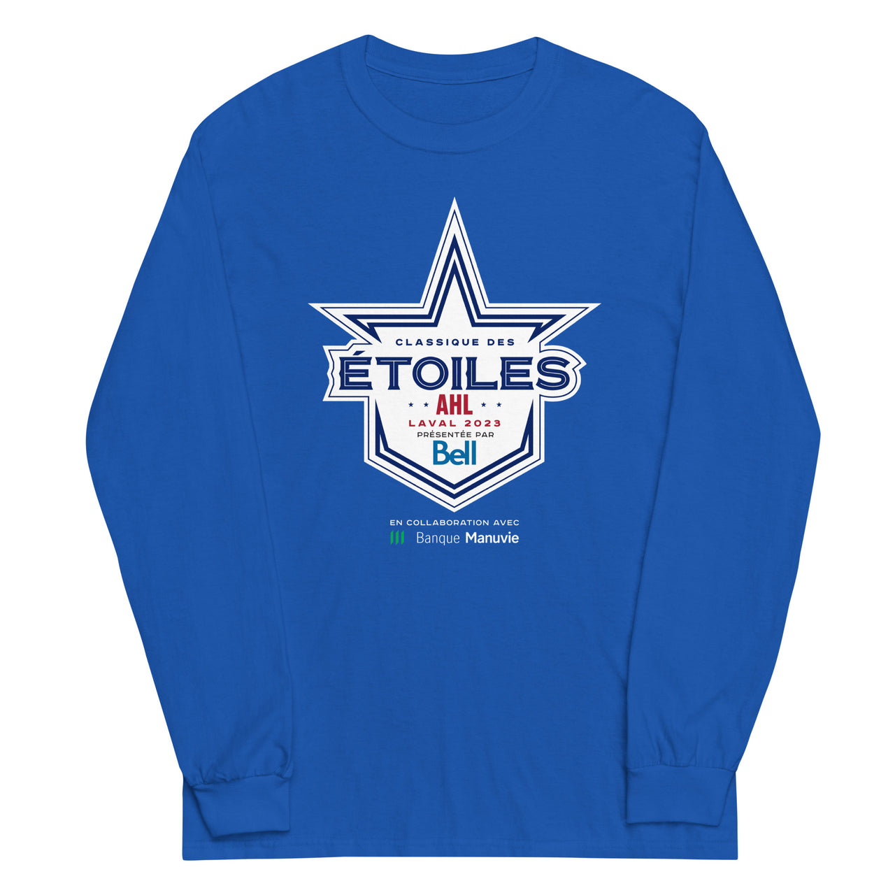2023 AHL All-Star Classic Adult Long Sleeve Shirt French Logo