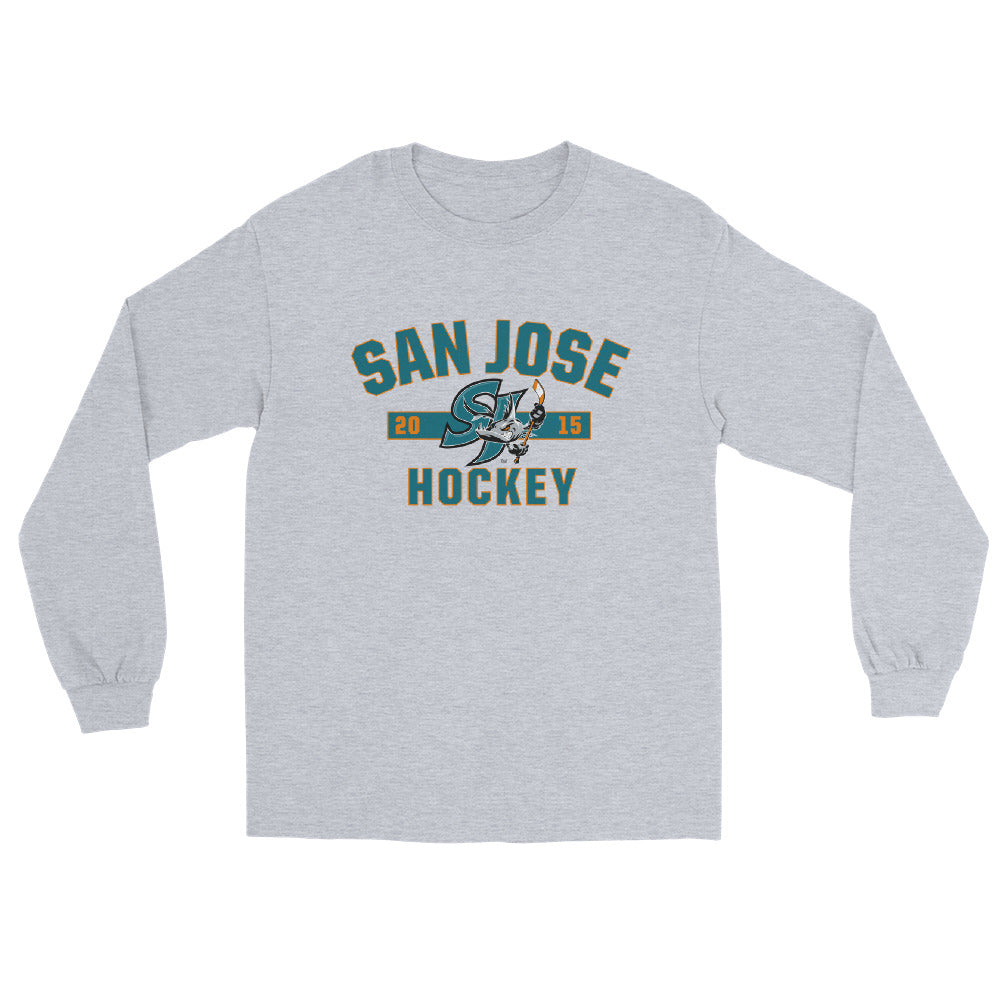 San Jose Barracuda Adult Established Long Sleeve Shirt