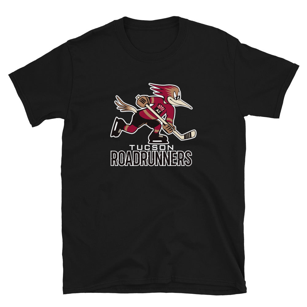 Tucson Roadrunners Primary Logo Adult Short-Sleeve T-Shirt