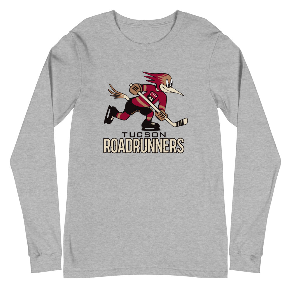 Tucson Roadrunners Adult Primary Logo Long Sleeve Shirt