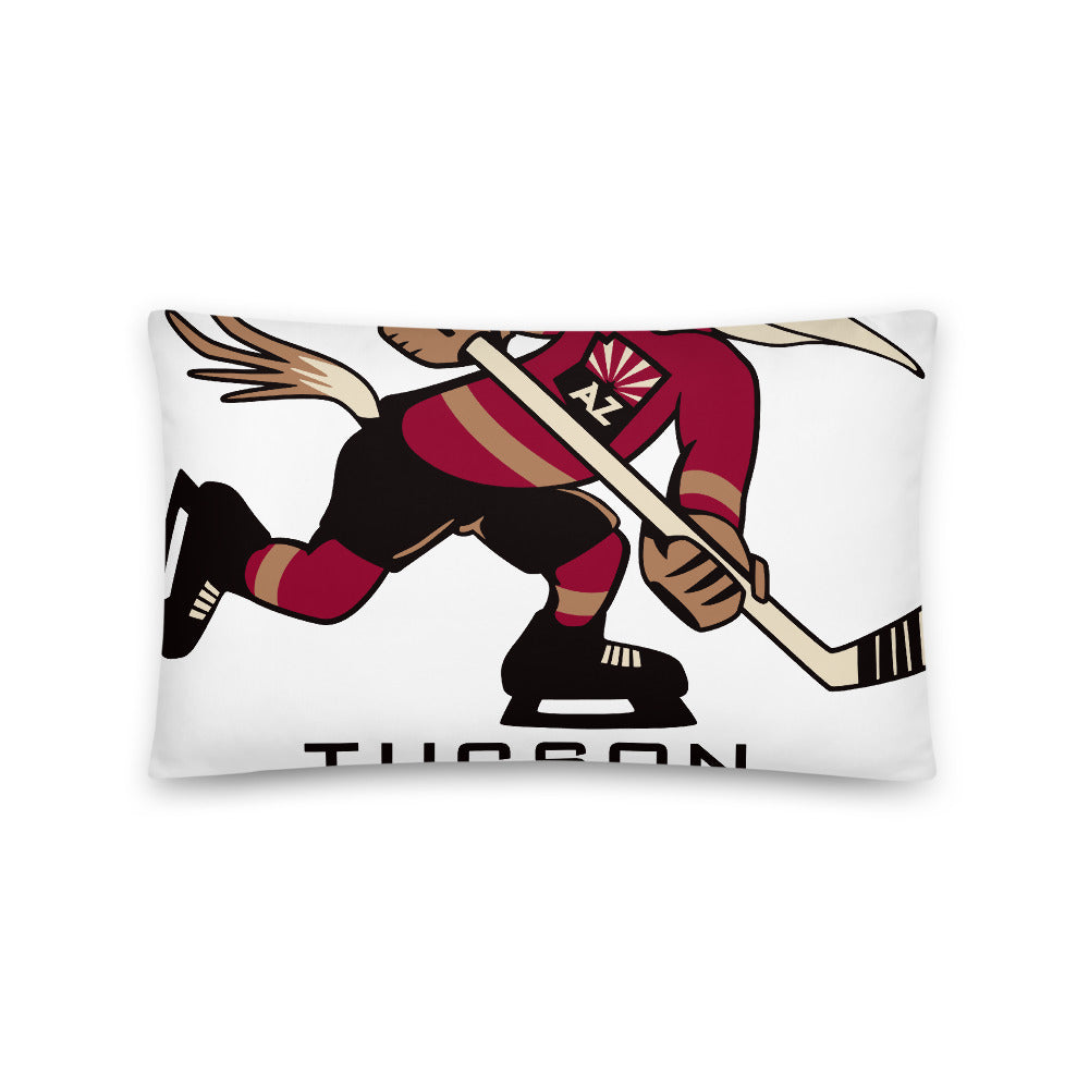 Tucson Roadrunners Primary Logo Pillow