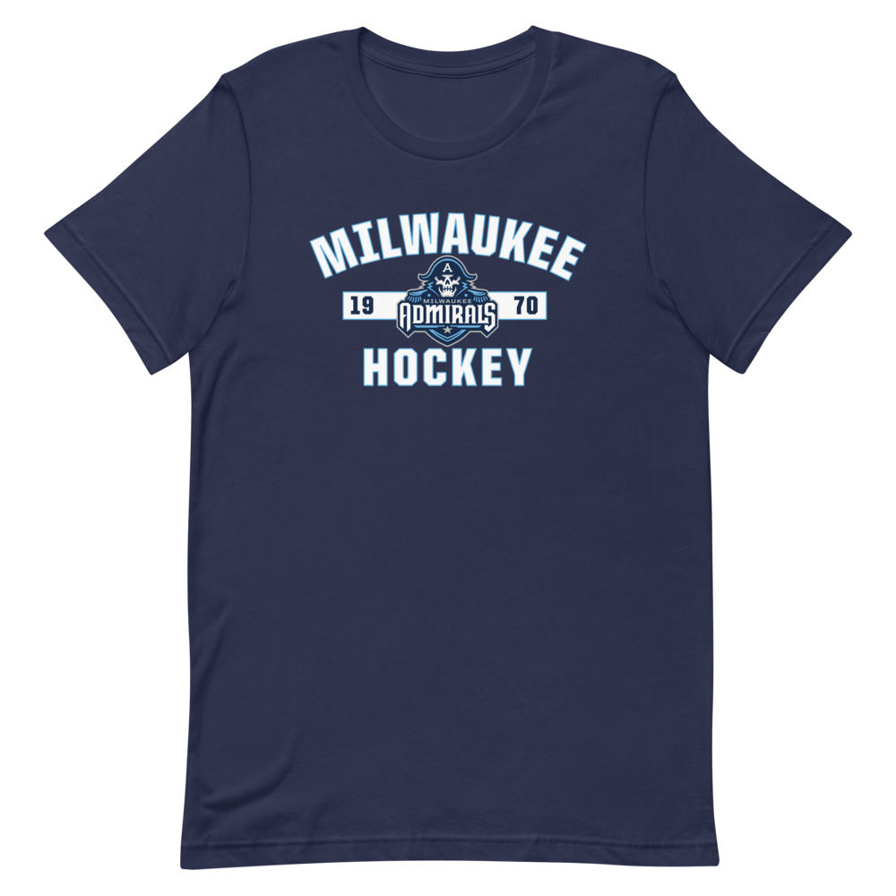 Milwaukee Admirals Adult Established Short-Sleeve Premium T-Shirt