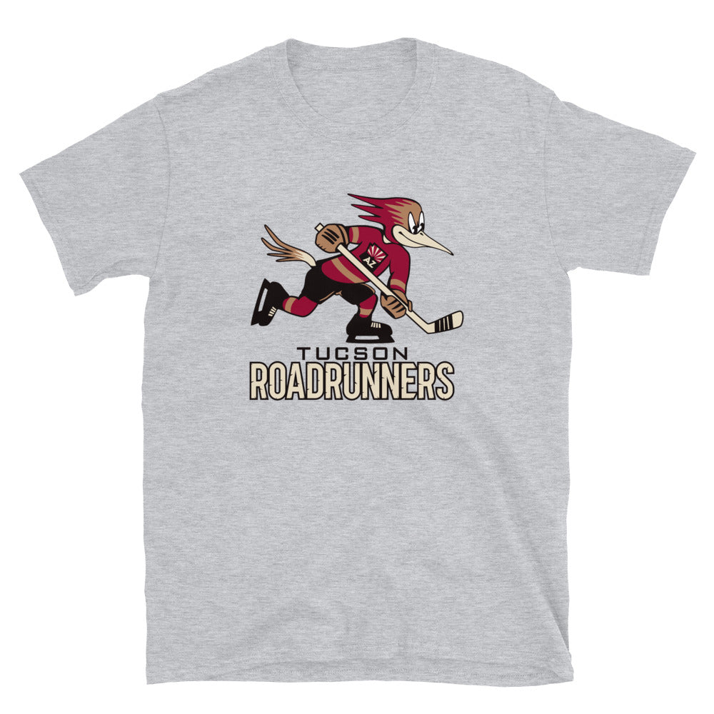 Tucson Roadrunners Primary Logo Adult Short-Sleeve T-Shirt