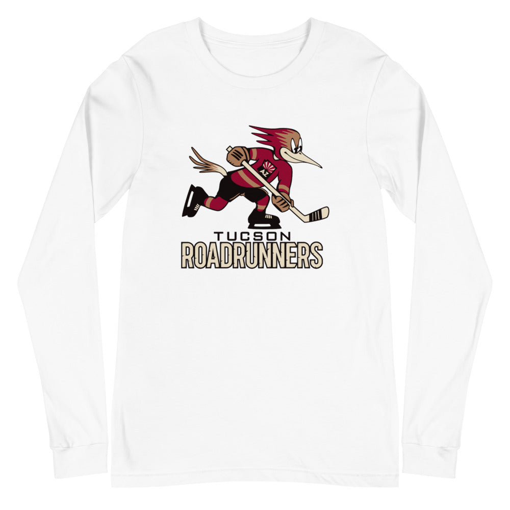 Tucson Roadrunners Adult Primary Logo Long Sleeve Shirt