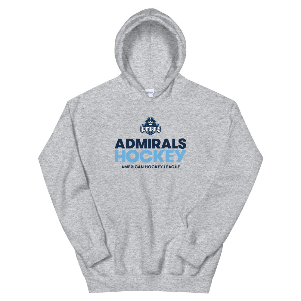 Milwaukee Admirals Hockey Adult Pullover Hoodie