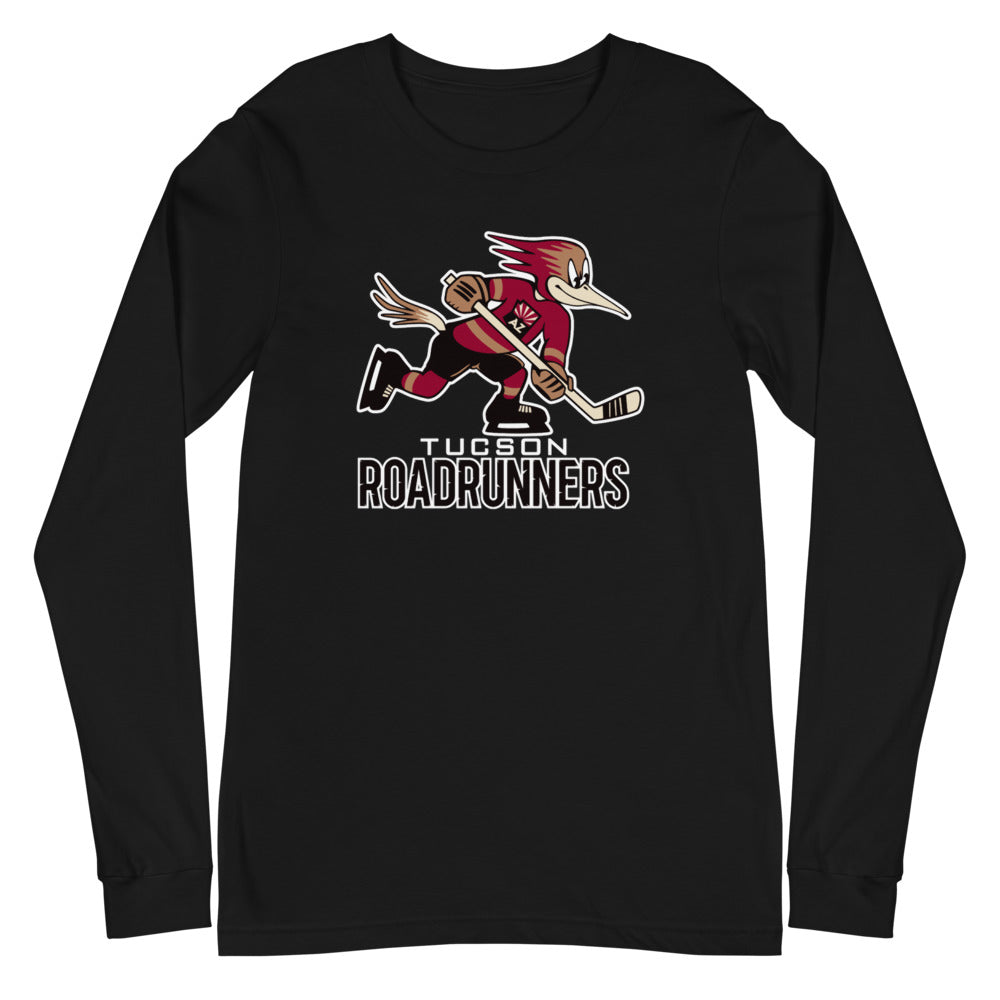 Tucson Roadrunners Adult Primary Logo Long Sleeve Shirt