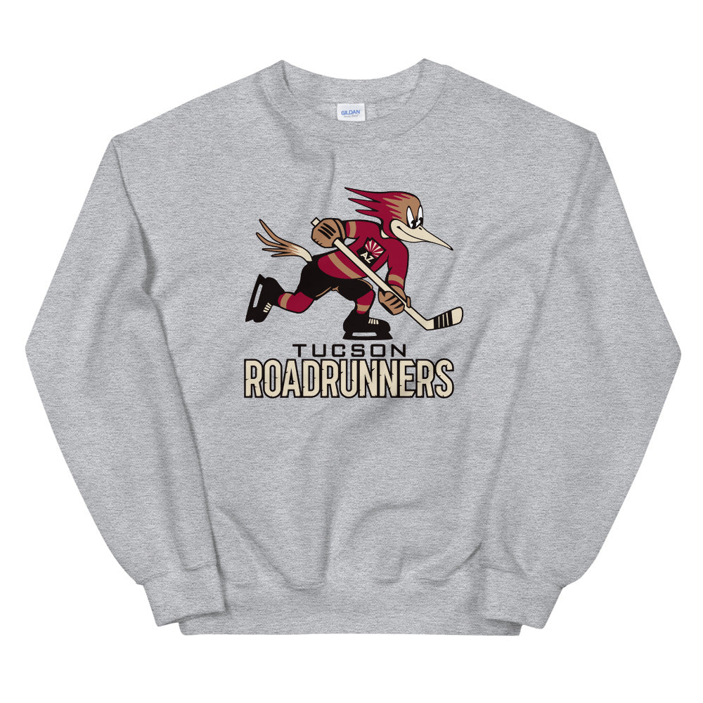 Tucson Roadrunners Adult Primary Logo Crewneck Sweatshirt